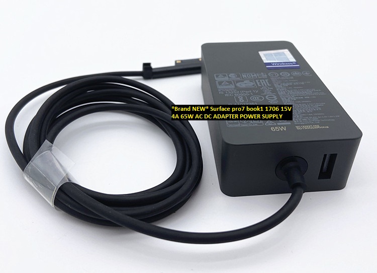 *Brand NEW* pro7 book1 1706 Surface 15V 4A 65W AC DC ADAPTER POWER SUPPLY